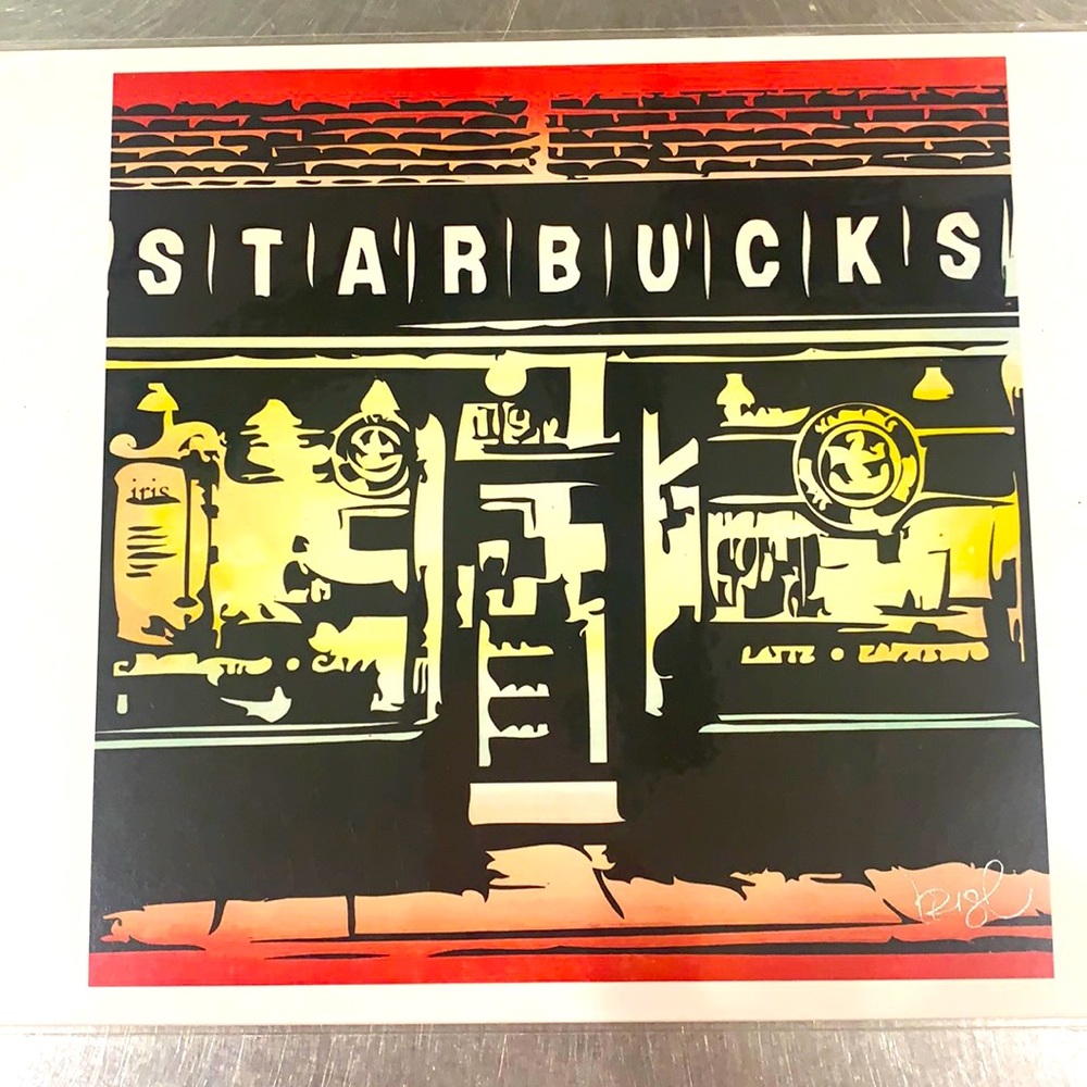 Starbucks Pike Place Market Art